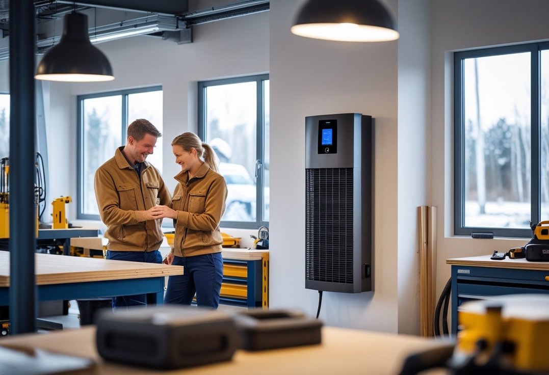 Saadan optimerer du din vaerkstedskomfort med varmepumper i Nordjylland